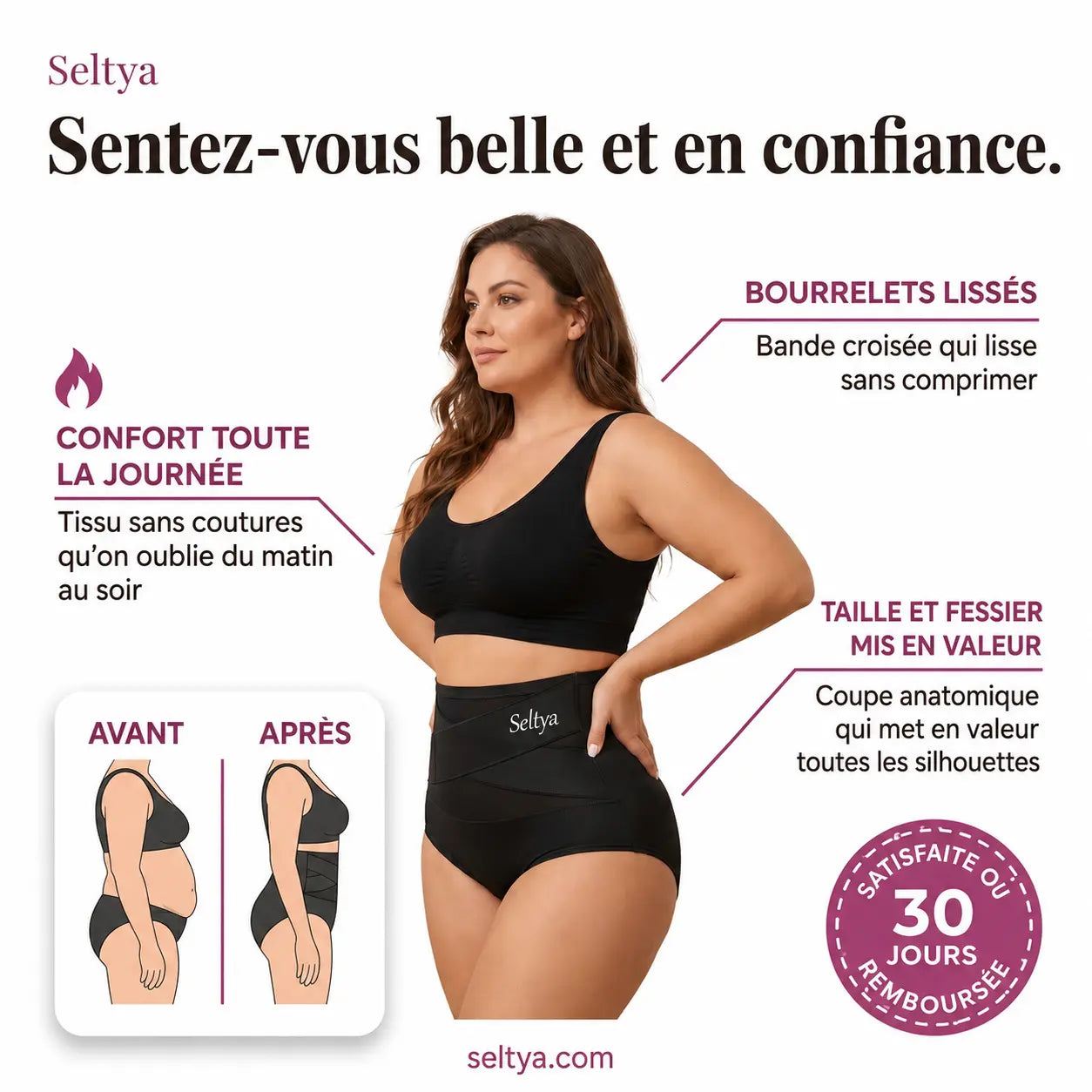 Culotte gainante Seltya
