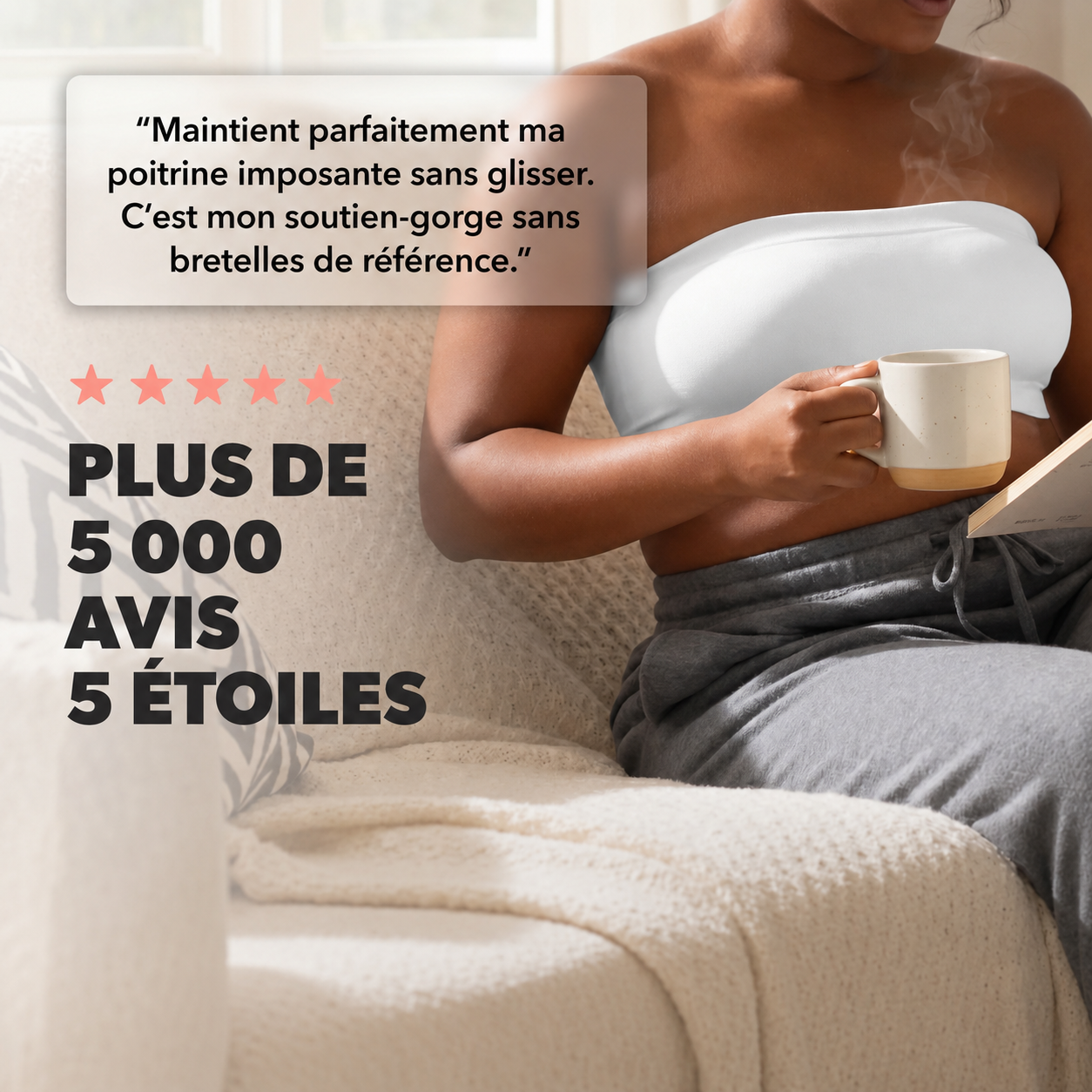 Soutien-gorge sans bretelles Seltya