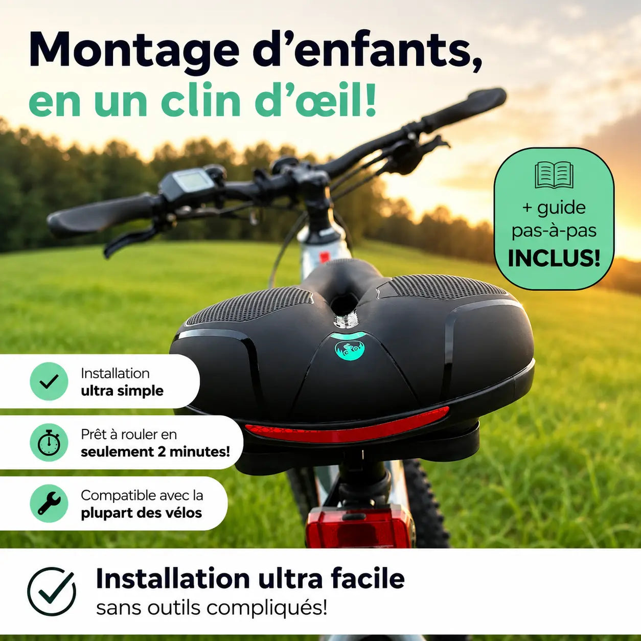 Selle de vélo Seltya